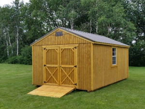 Example of the shed, but mine will have two windows on the left side facing the potager and cottage.